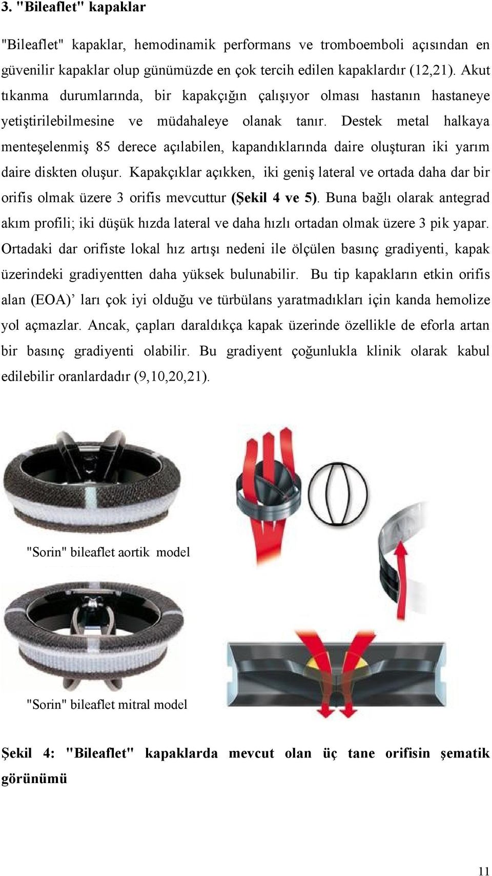 Destek metal halkaya menteşelenmiş 85 derece açılabilen, kapandıklarında daire oluşturan iki yarım daire diskten oluşur.