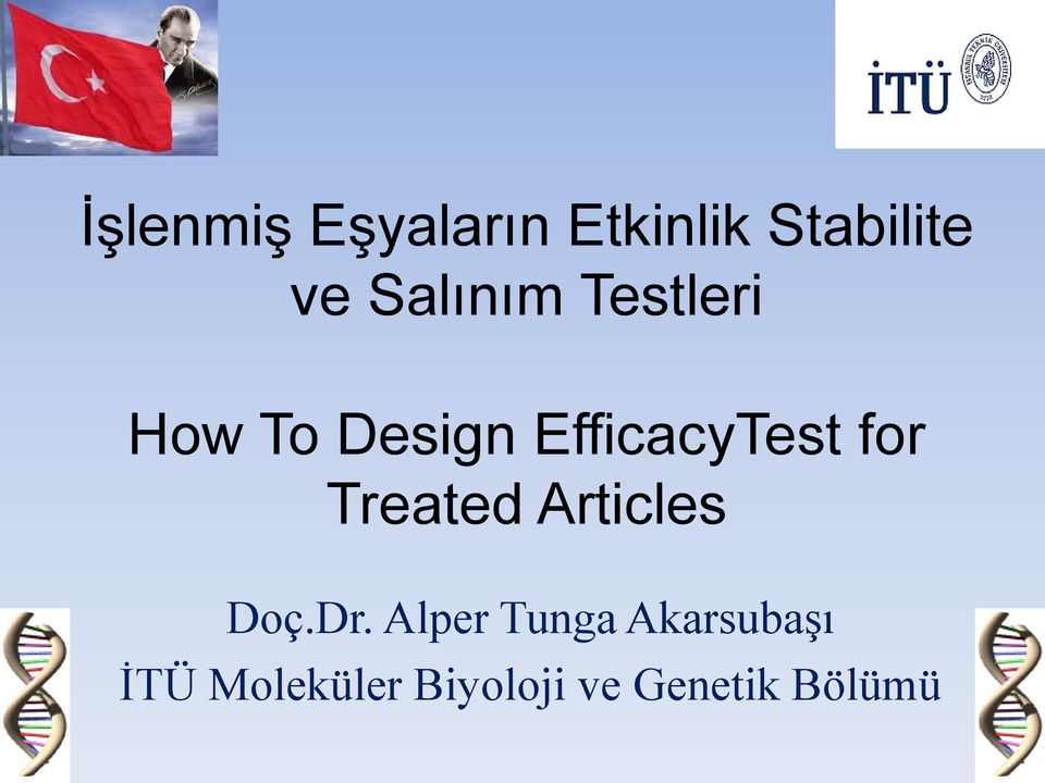 for Treated Articles Doç.Dr.