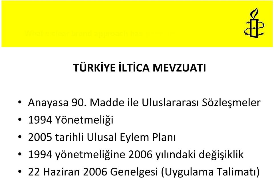 2005 tarihli Ulusal Eylem Planı 1994 yönetmeliğine