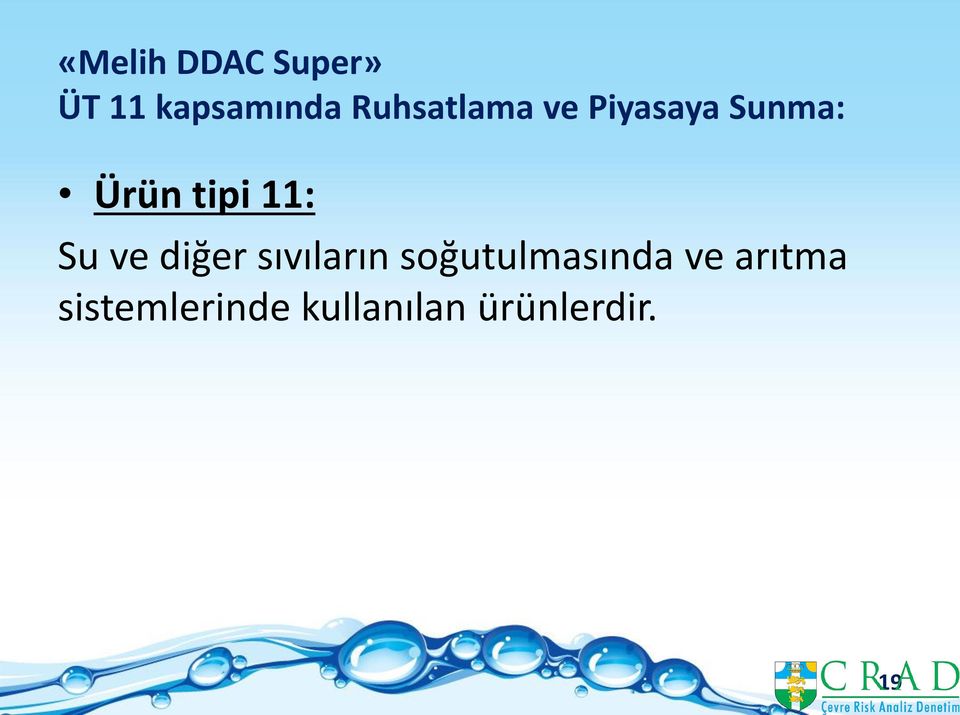 11: Su ve diğer sıvıların soğutulmasında