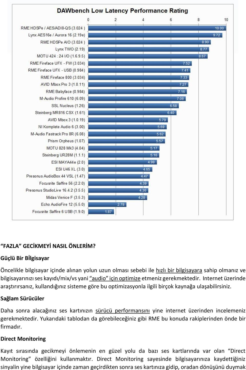 gerekmektedir. Internet üzerinde araştırırsanız, kullandığınız sisteme göre bu optimizasyonla ilgili birçok kaynağa ulaşabilirsiniz.