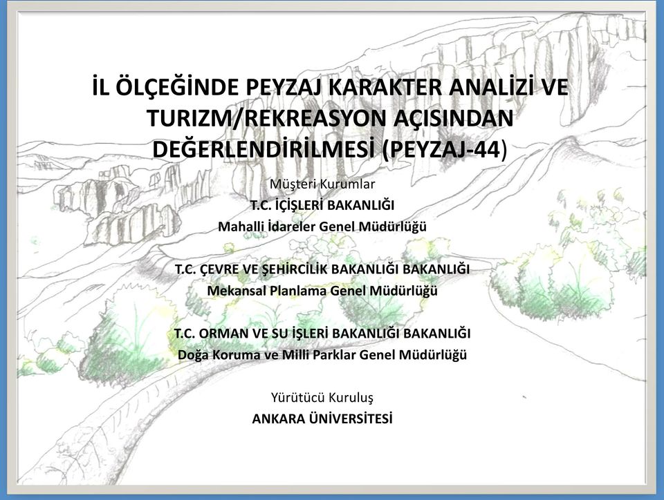 İÇİŞLERİ BAKANLIĞI Mahalli İdareler Genel Müdürlüğü T.C.