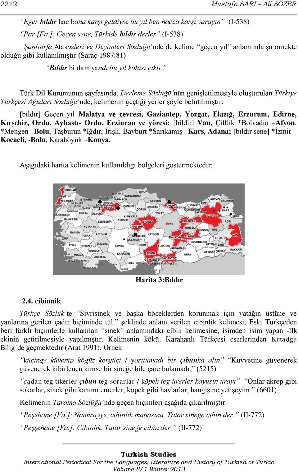 yıl kohısı çıktı.