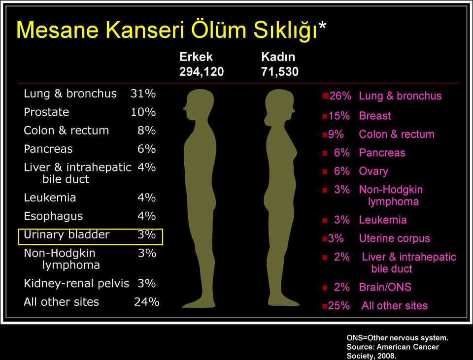 intrahepatic 4% bile duct Leukemia 4% Esophagus 4% Urinary bladder 3% Non-Hodgkin 3% lymphoma Kidney-renal pelvis 3% All other