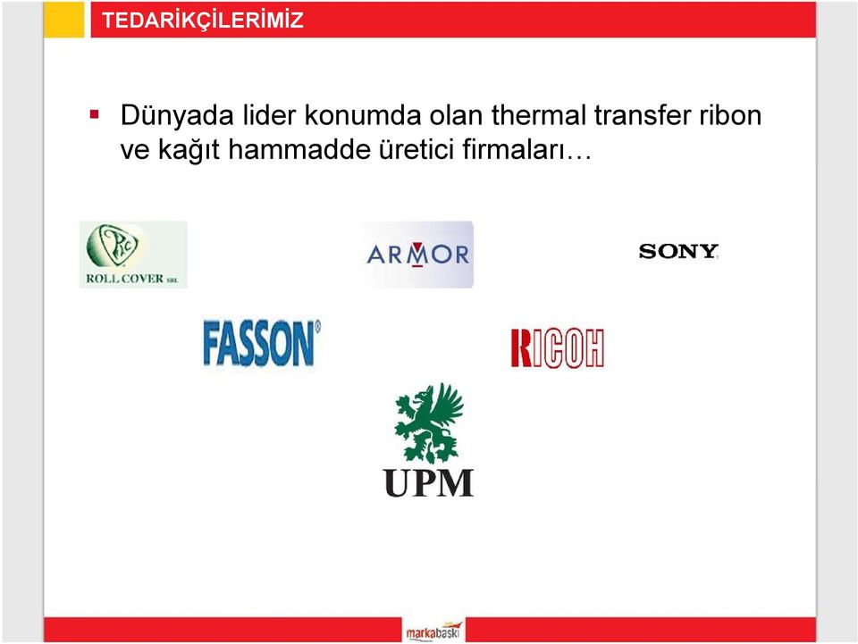 thermal transfer ribon ve