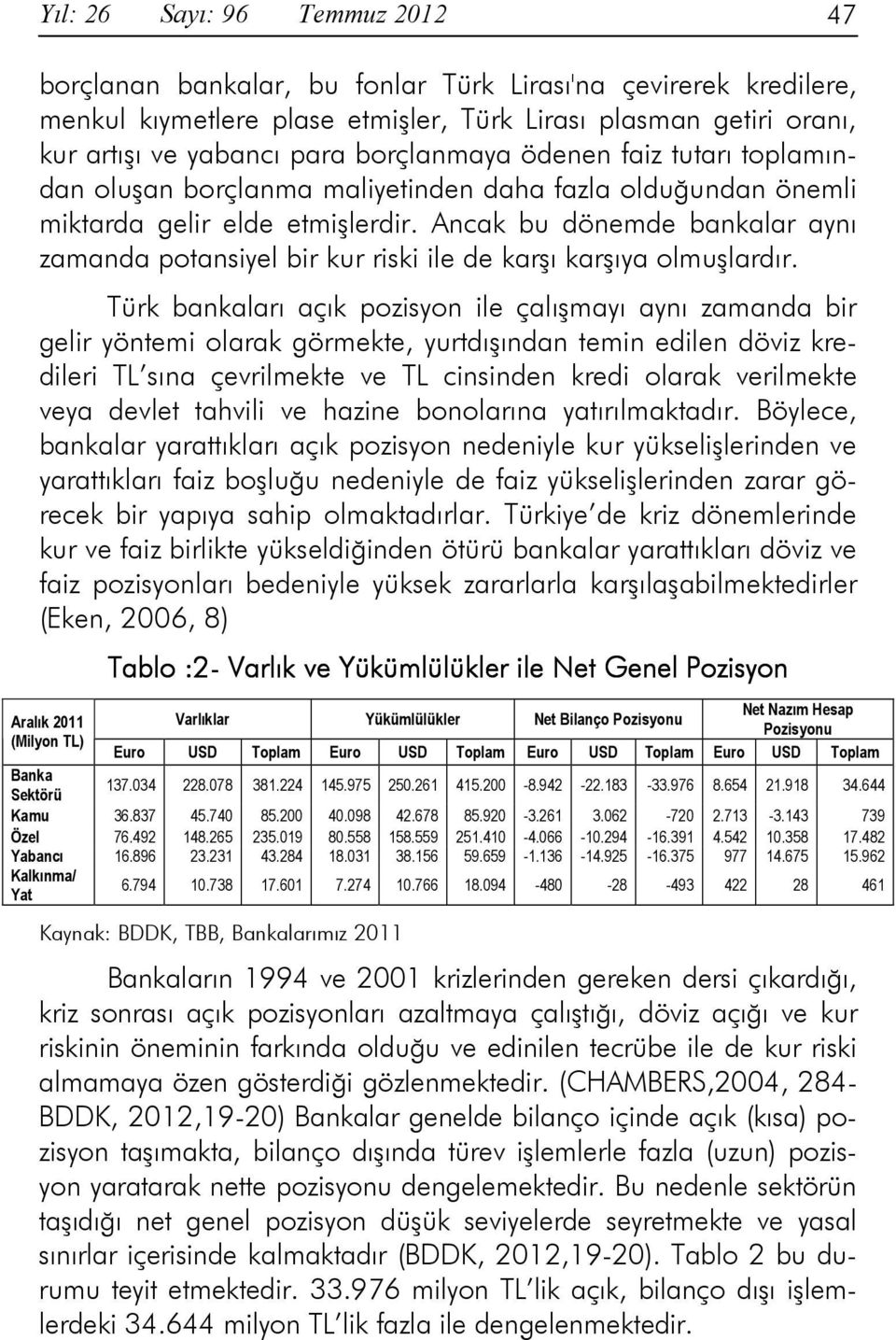 Ancak bu dönemde bankalar aynı zamanda potansiyel bir kur riski ile de karşı karşıya olmuşlardır.