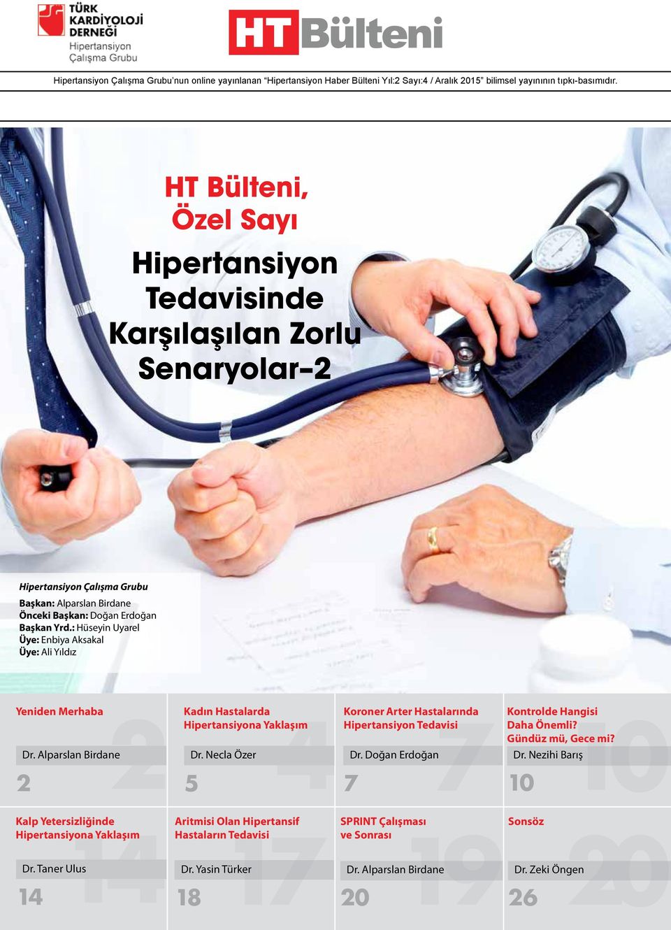 Necla Özer 5 Koroner Arter Hastalarında 4Hipertansiyon Tedavisi 7 Dr.