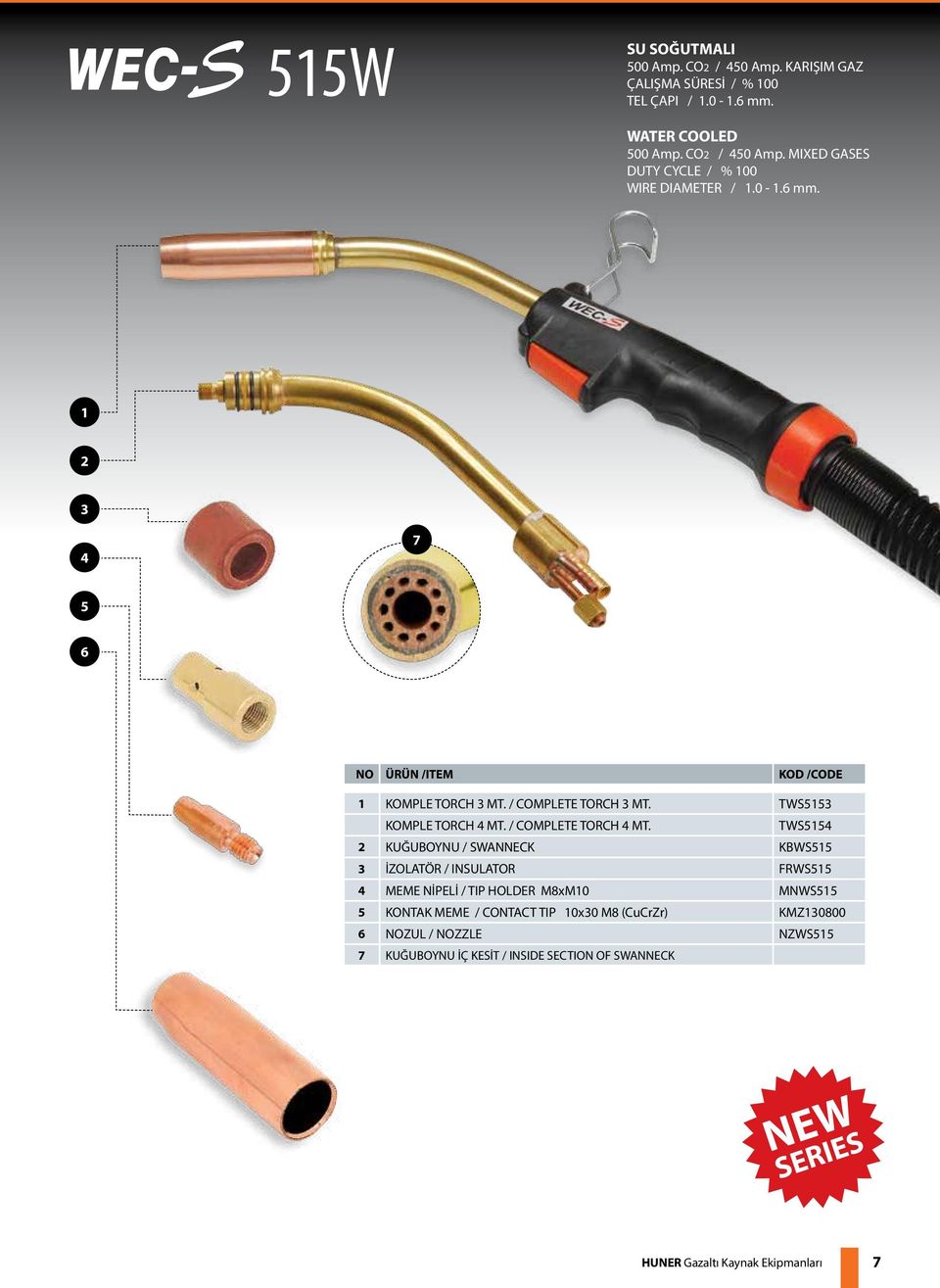 TWS KOMPLE TORCH MT. / COMPLETE TORCH MT.