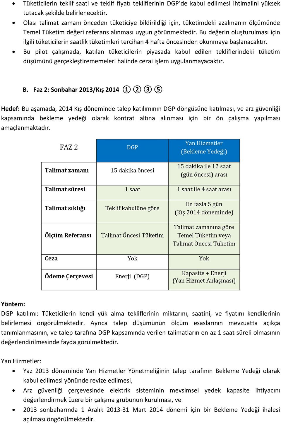 Bu değerin oluşturulması için ilgili tüketicilerin saatlik tüketimleri tercihan 4 hafta öncesinden okunmaya başlanacaktır.