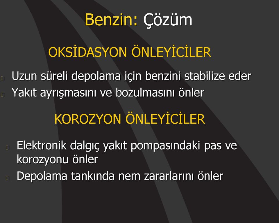 önler KOROZYON ÖNLEYİCİLER Elektronik dalgıç yakıt