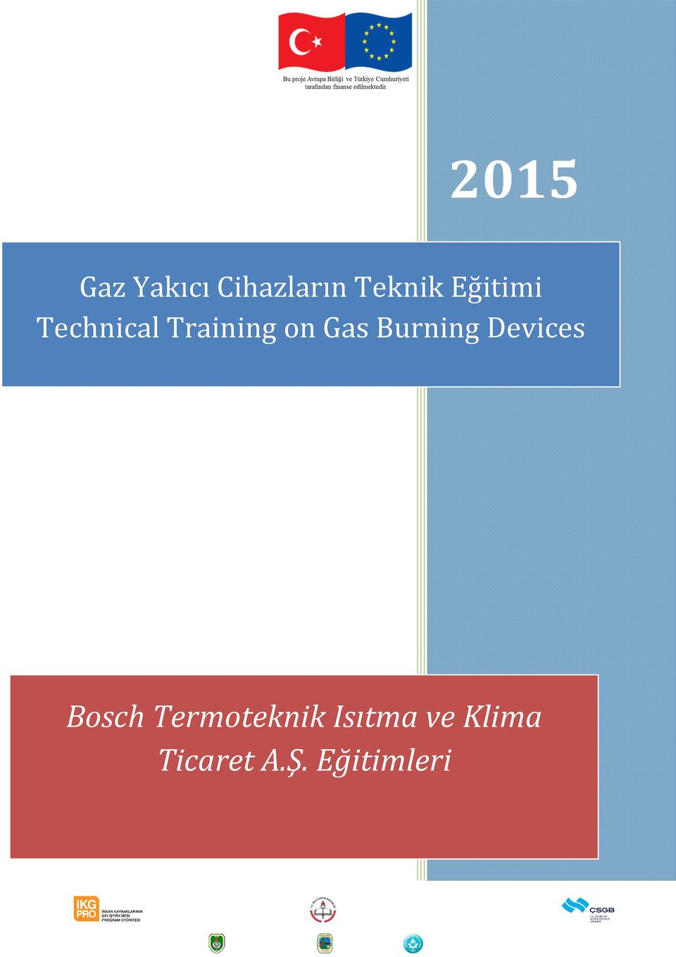 Burning Devices Bosch Termoteknik