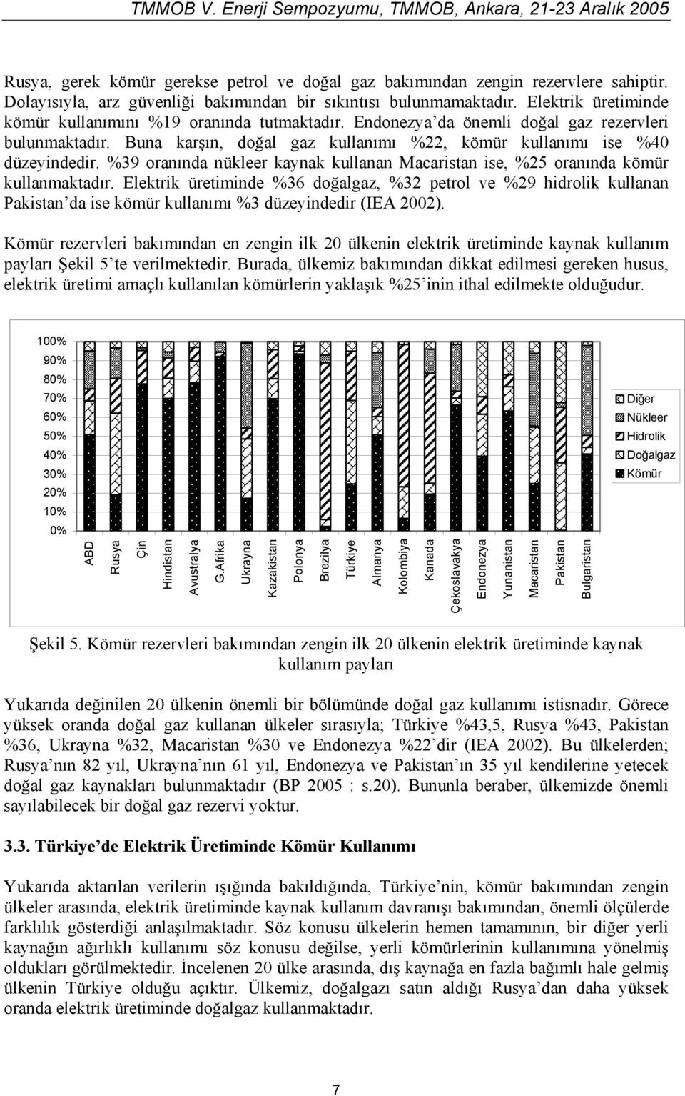 %39 oranında nükleer kaynak kullanan Macaristan ise, %25 oranında kömür kullanmaktadır.