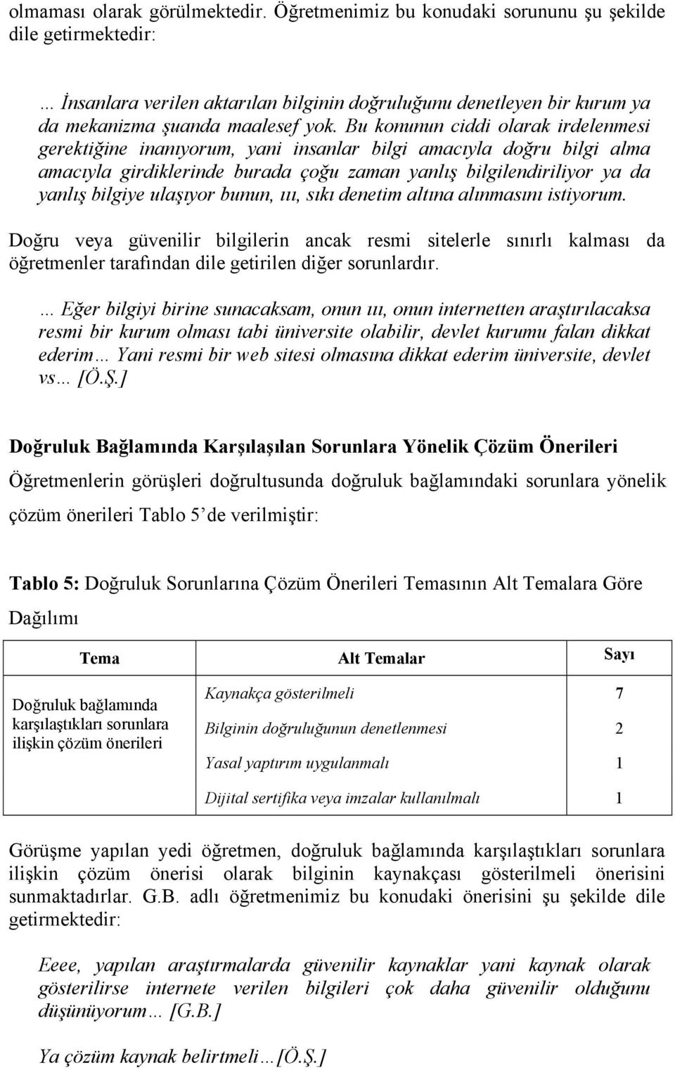 Bu konunun ciddi olarak irdelenmesi gerektiğine inanıyorum, yani insanlar bilgi amacıyla doğru bilgi alma amacıyla girdiklerinde burada çoğu zaman yanlış bilgilendiriliyor ya da yanlış bilgiye