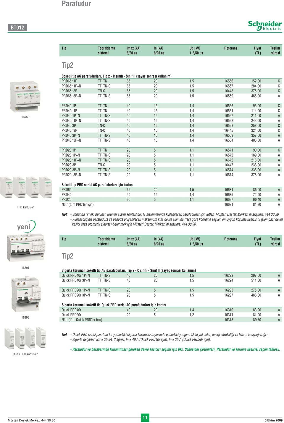 TT, TN 40 15 1,4 16566 96,00 C PRD40r 1P TT, TN 40 15 1,4 16561 114,00 C PRD40 1P+N TT, TN-S 40 15 1,4 16567 211,00 A PRD40r 1P+N TT, TN-S 40 15 1,4 16562 243,00 A PRD40 3P TN-C 40 15 1,4 16568