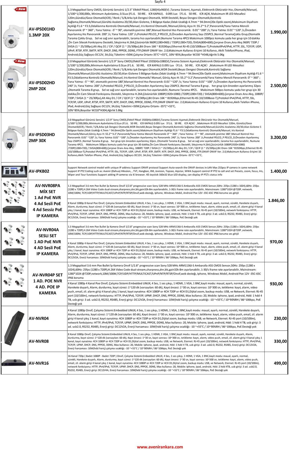 6 50 IRE ICR AÇIK, Maksimum IR LED Mesafesi 120m,Gündüz/Gece Otomatik(ICR) / Renk / S/B,Arka Işık Dengesi Otomatik, WDR Destekli, Beyaz Dengesi Otomatik,Kontrolü Sağlama,Otomatik/Manuel,Gürültü