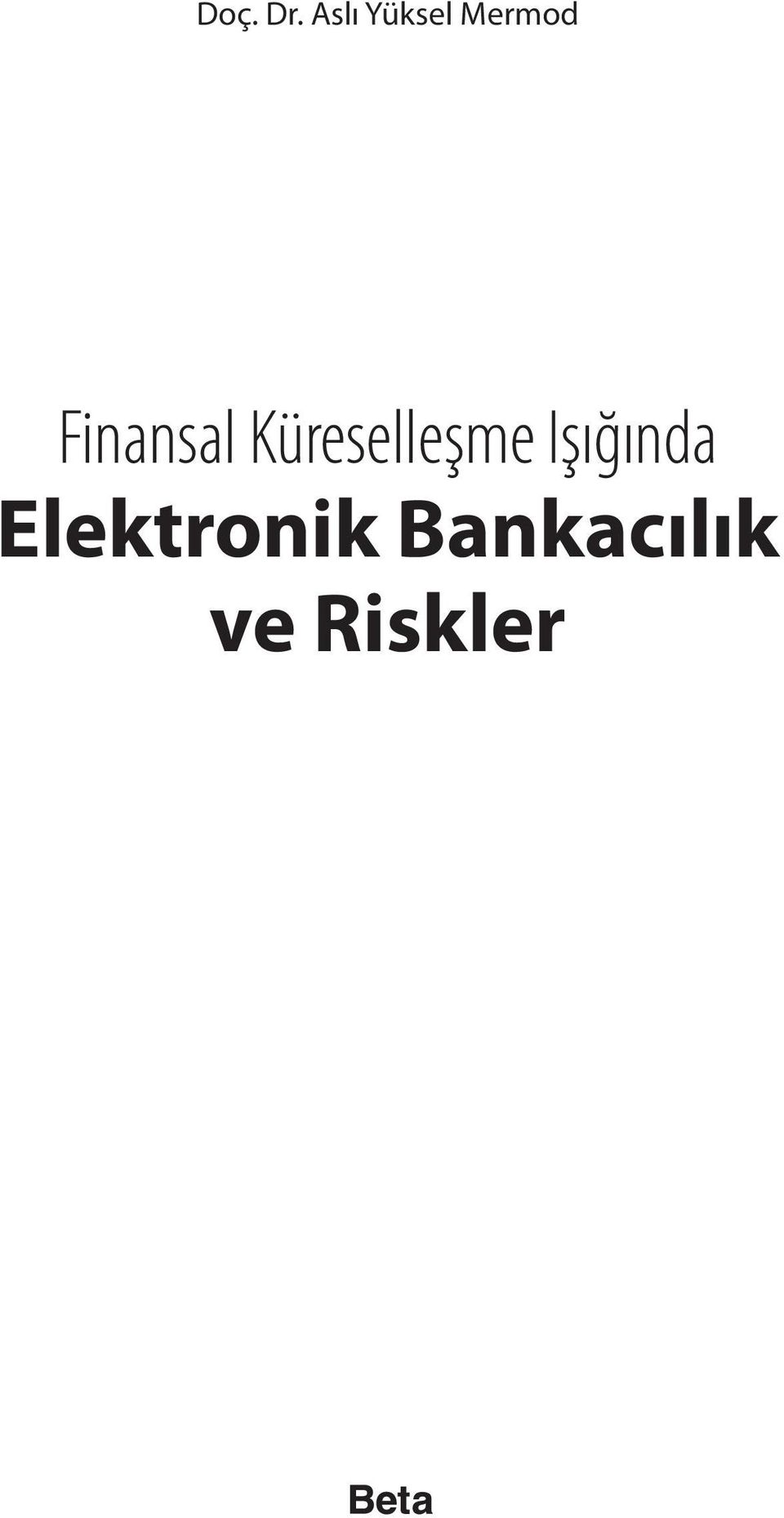 Finansal Küreselleşme