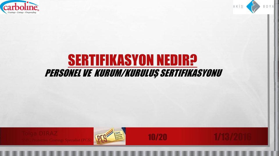 SERTIFIKASYONU SSPC