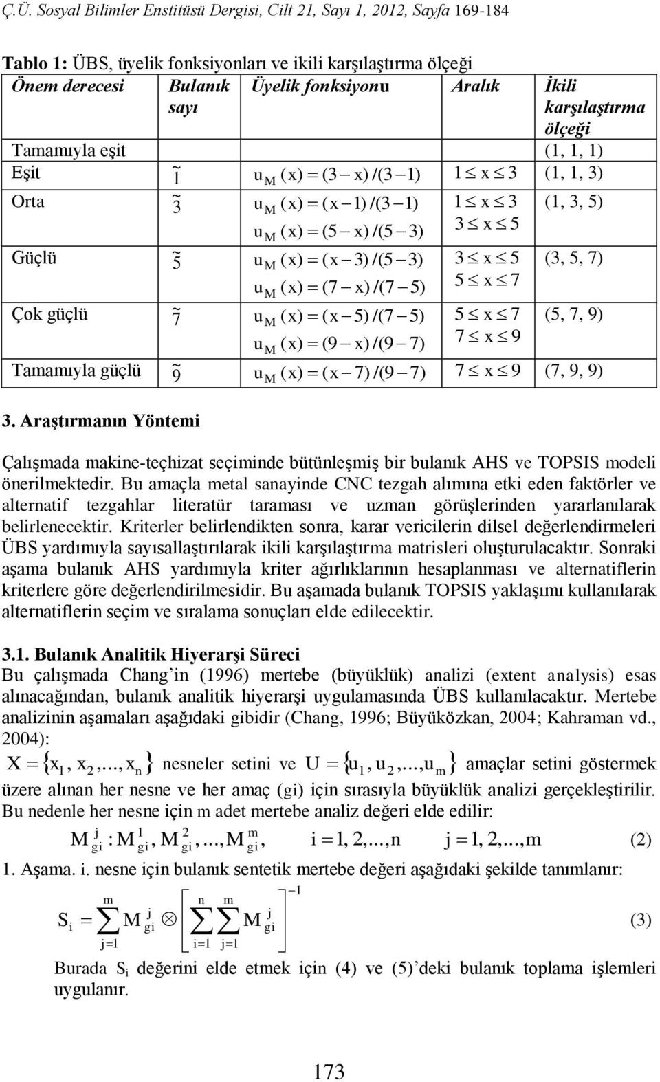 Arştırmnın Yöntem Çlışmd mkne-teçhzt seçmnde ütünleşmş r ulnık AHS e TOPSIS model önerlmektedr.