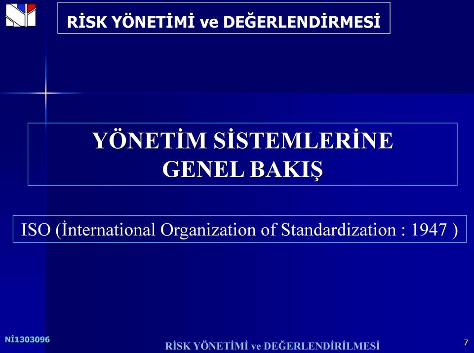 ISO (İnternational