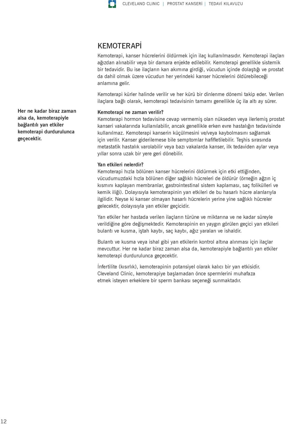 Bu ise ilaçların kan akımına girdiği, vücudun içinde dolaştığı ve prostat da dahil olmak üzere vücudun her yerindeki kanser hücrelerini öldürebileceği anlamına gelir.