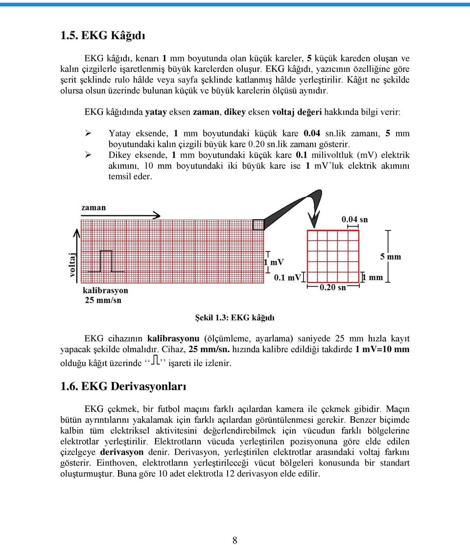 Kâğıt ne şekilde olursa olsun üzerinde bulunan küçük ve büyük karelerin ölçüsü aynıdır.