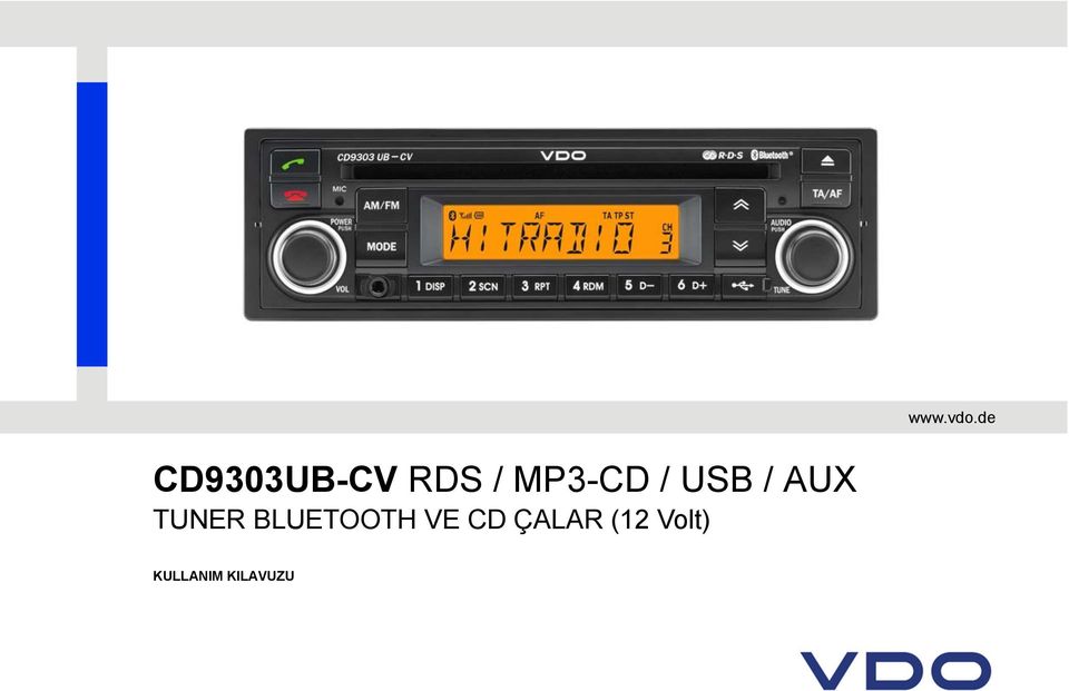 MP3-CD / USB / AUX TUNER