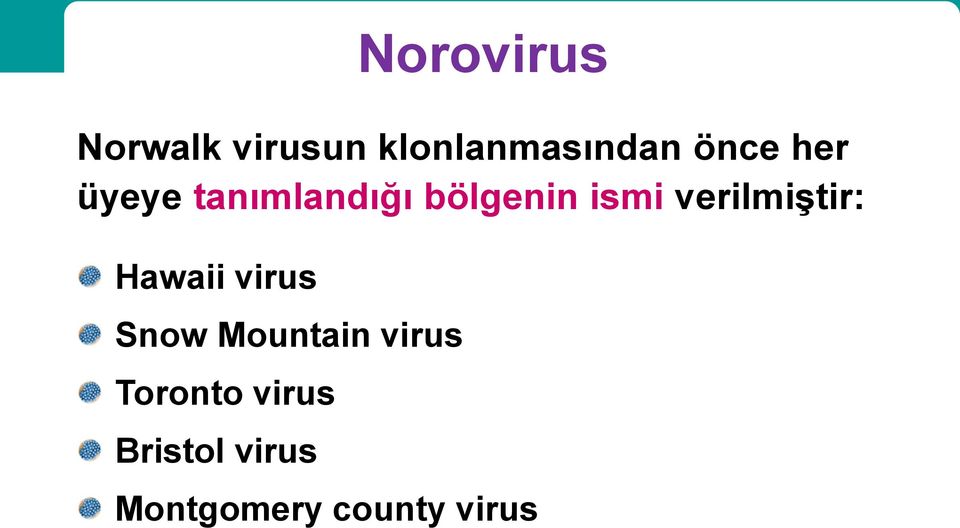 verilmiştir: Hawaii virus Snow Mountain virus