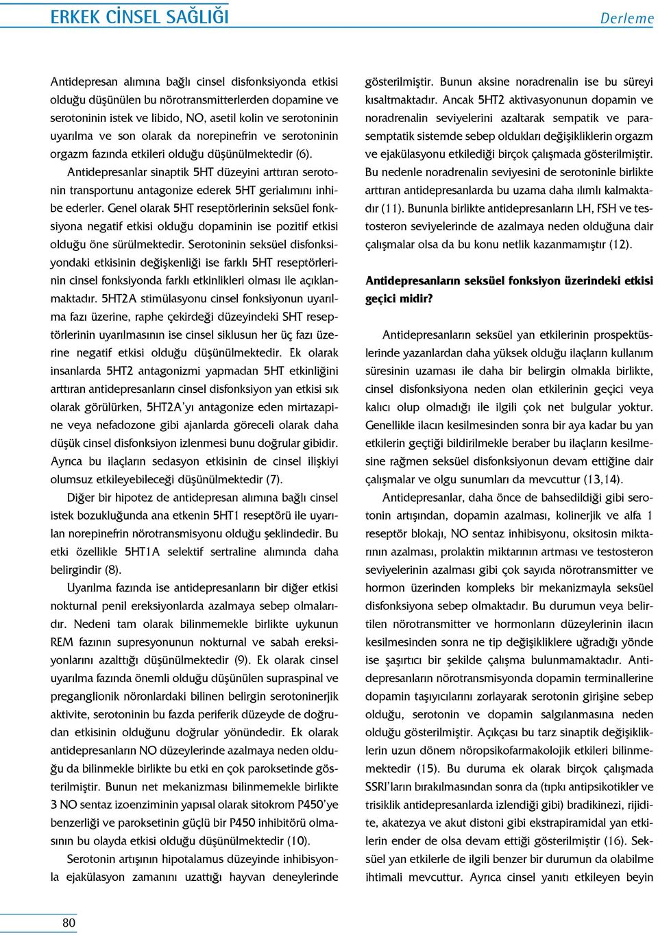 Antidepresanlar sinaptik 5HT düzeyini arttıran serotonin transportunu antagonize ederek 5HT gerialımını inhibe ederler.