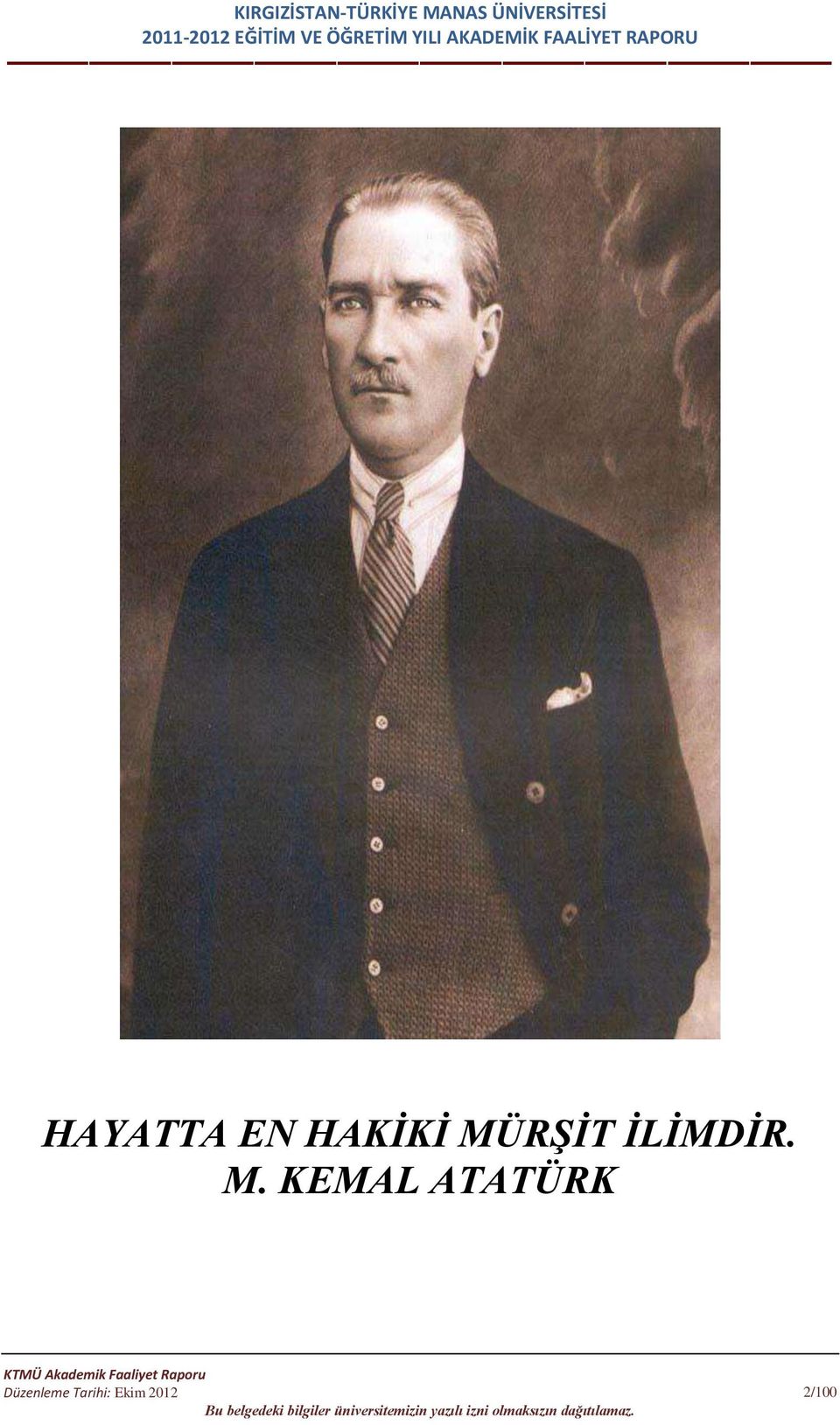 KEMAL ATATÜRK