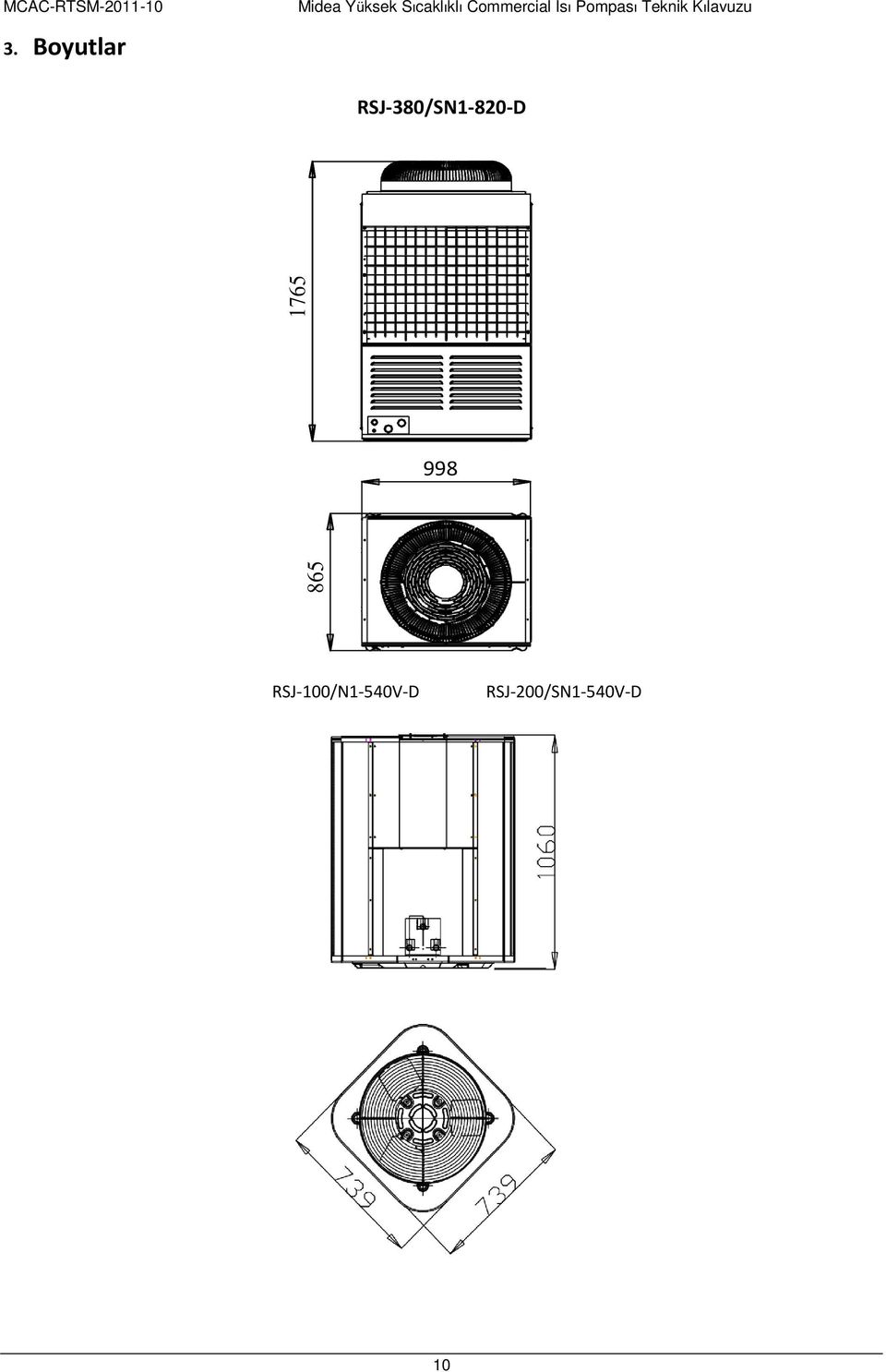 Commercial Isı Pompası Teknik Kılavuzu