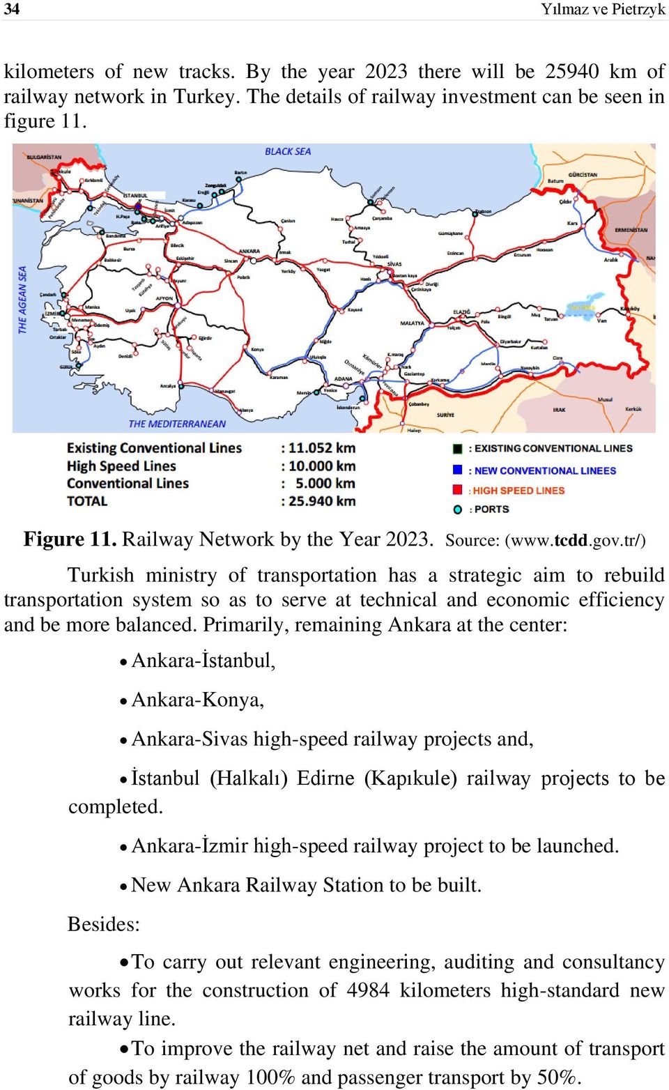 tr/) Turkish ministry of transportation has a strategic aim to rebuild transportation system so as to serve at technical and economic efficiency and be more balanced.