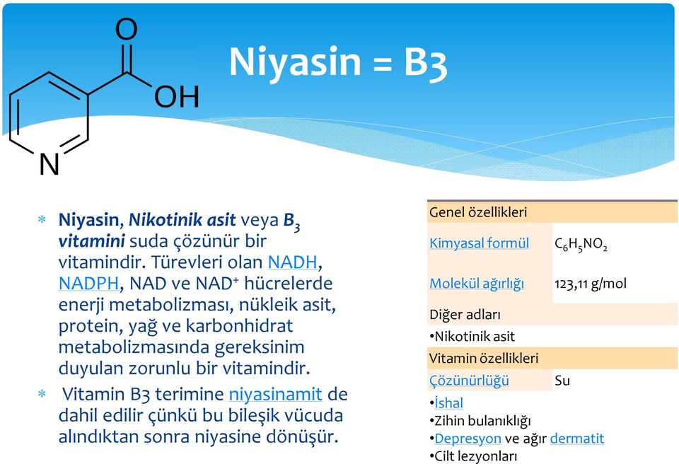 gereksinim duyulan zorunlu bir vitamindir.