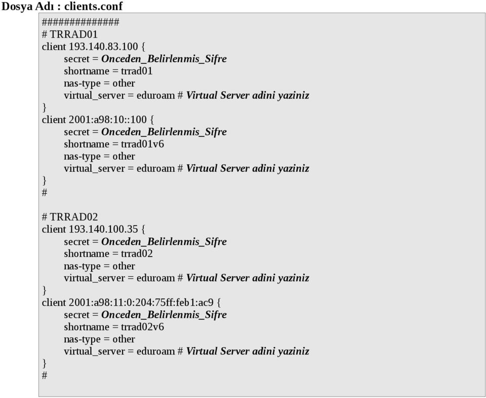 = trrad01v6 # # TRRAD02 client 193.140.100.