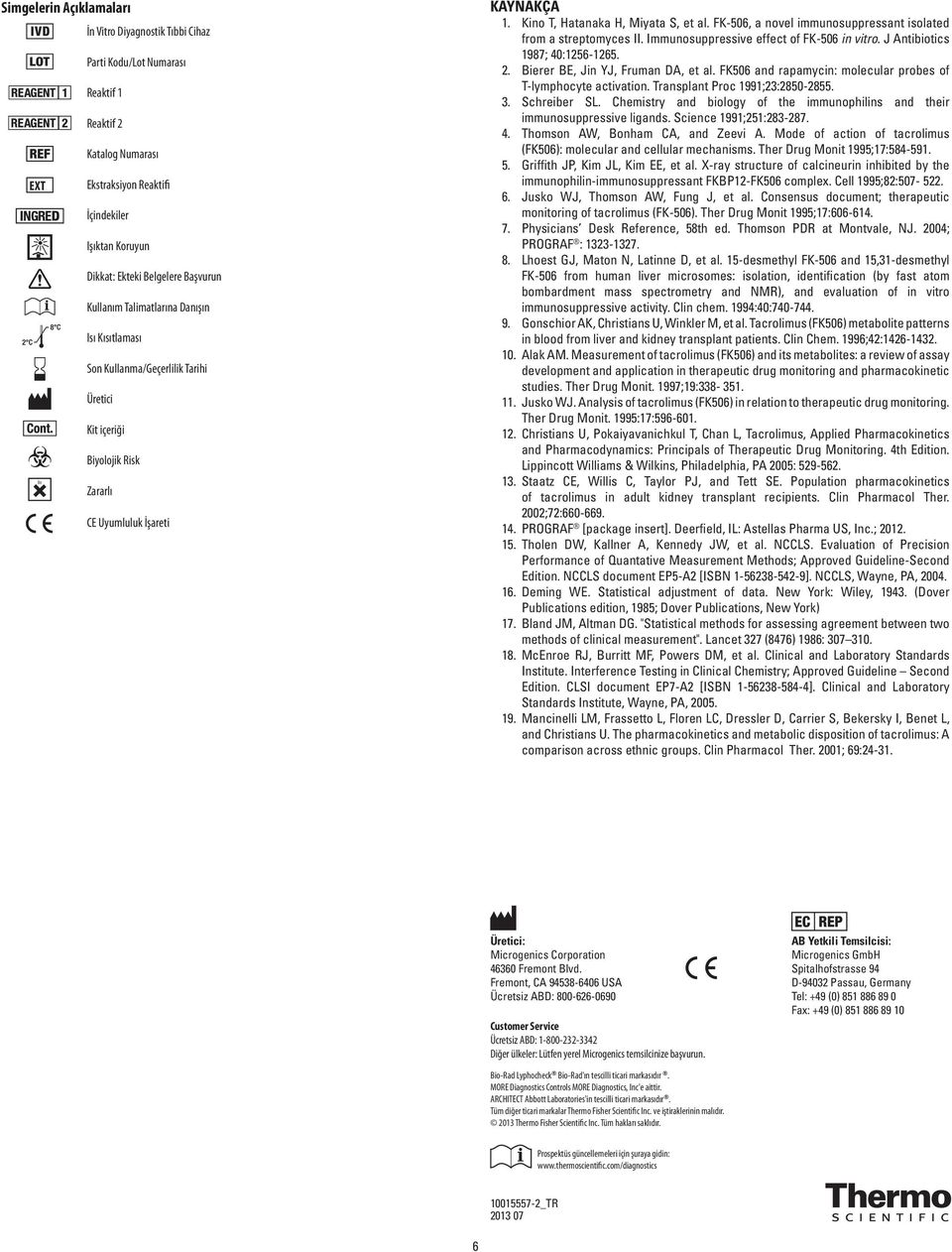 FK-506, a novel immunosuppressant isolated from a streptomyces II. Immunosuppressive effect of FK-506 in vitro. J Antibiotics 1987; 40:1256-1265. 2. Bierer BE, Jin YJ, Fruman DA, et al.