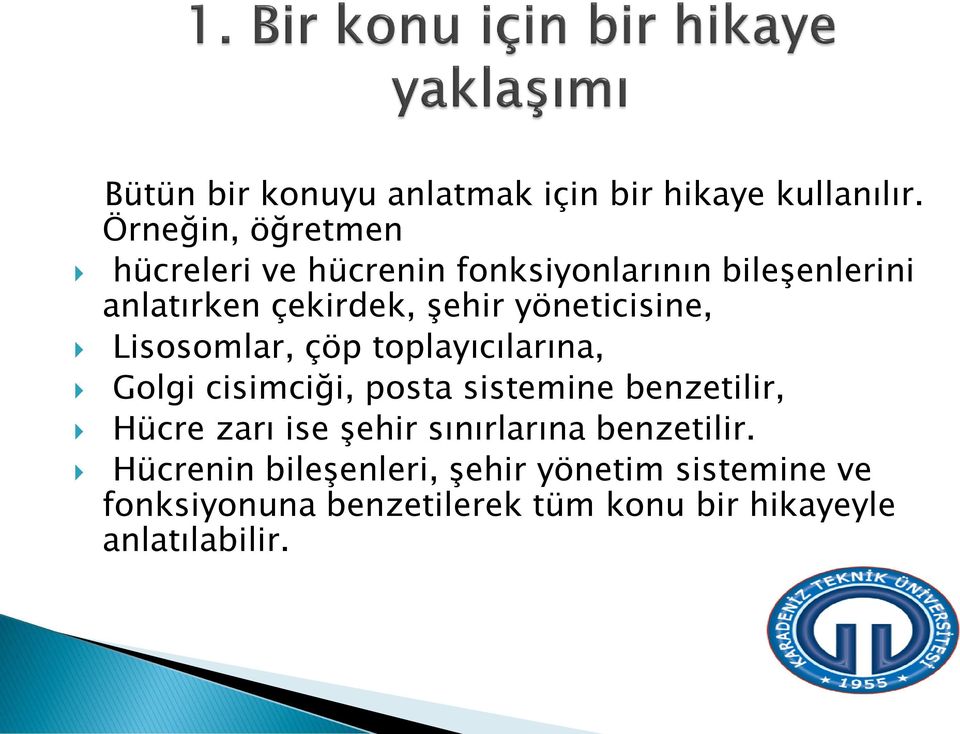 yöneticisine, Lisosomlar, çöp toplayıcılarına, Golgi cisimciği, posta sistemine benzetilir, Hücre