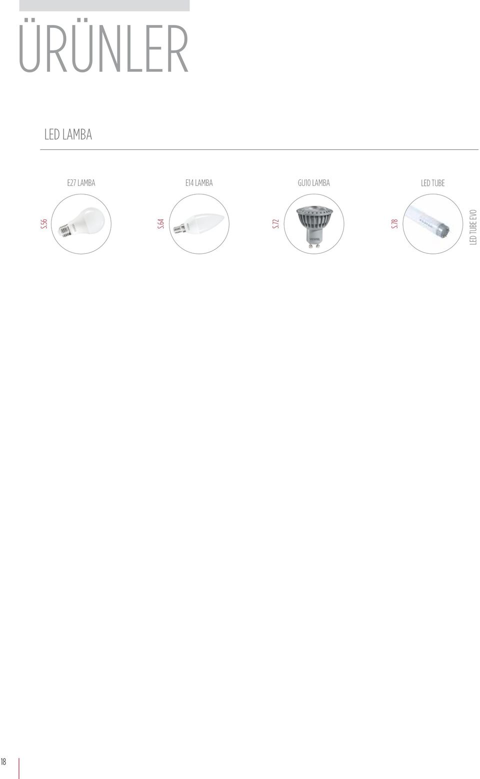 LAMBA LED TUBE S.56 S.