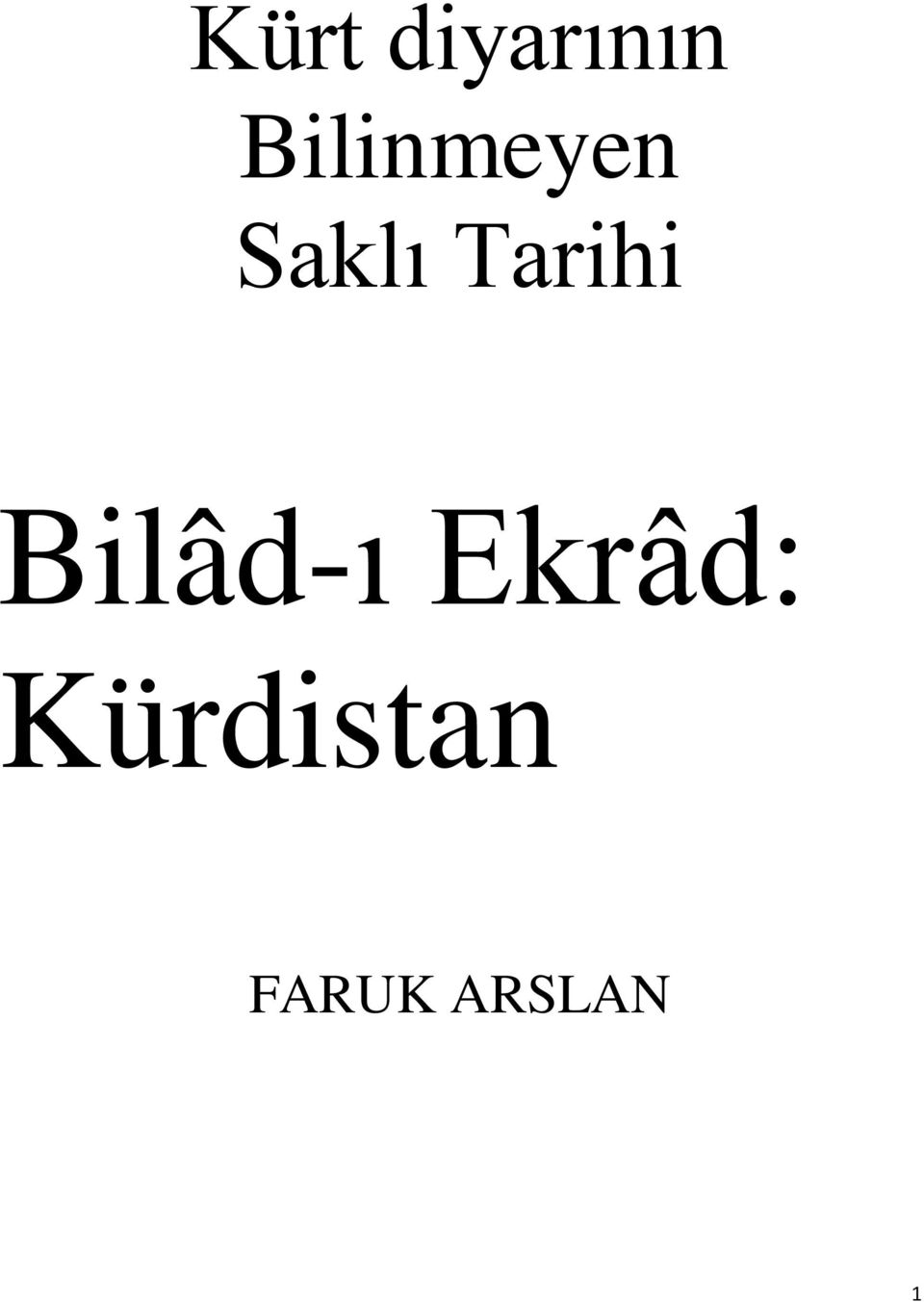 Tarihi Bilâd-ı