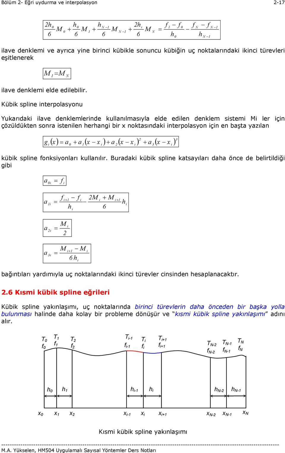 belrtldğ gb bğıtılrı rdımıl uç otlrıd c türevler cde eplctır Kım üb ple eğrler Küb ple ılşımı, uç otlrıd brc türevler d öcede br bş oll bulumı lde d