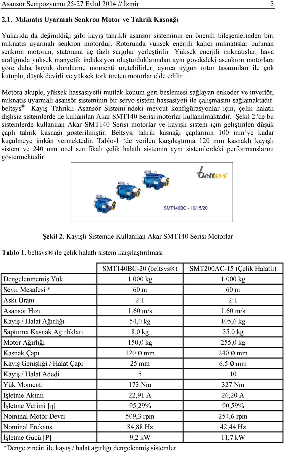 Rotorunda yüksek enerjili kalıcı mıknatıslar bulunan senkron motorun, statoruna üç fazlı sargılar yerleştirilir.