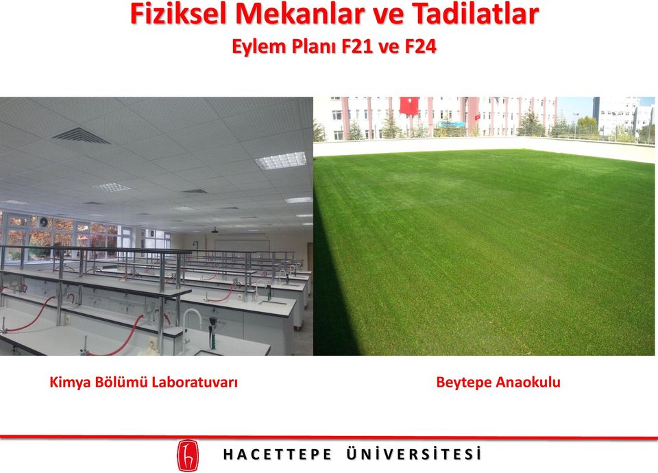 F21 ve F24 Kimya Bölümü