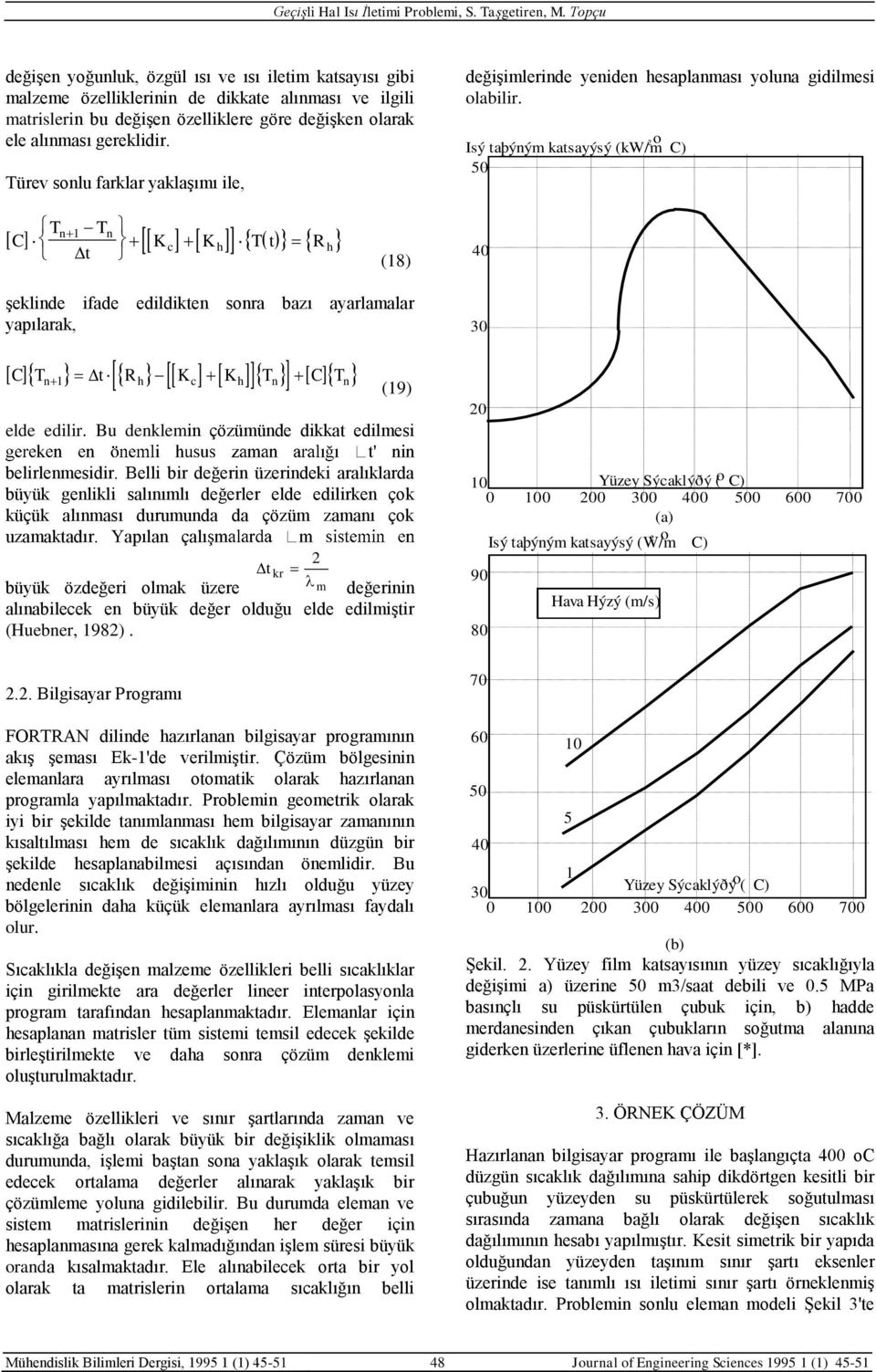 Tüev sonlu fakla aklaşımı le, değşmlende enden esaplanması oluna gdlmes olabl.