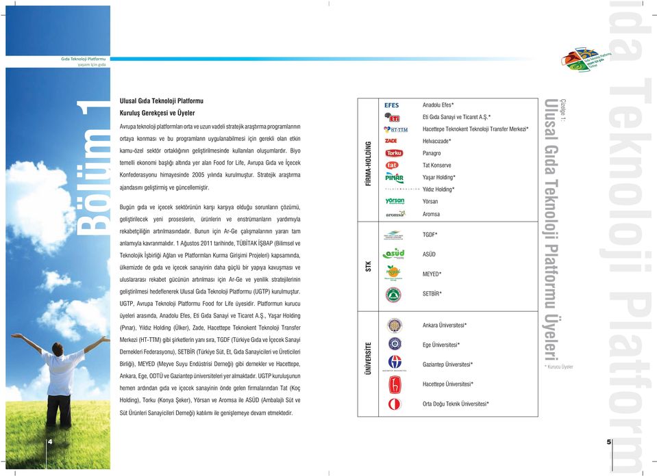 Biyo temelli ekonomi başlığı altında yer alan Food for Life, Avrupa Gıda ve İçecek Konfederasyonu himayesinde 2005 yılında kurulmuştur. Stratejik araştırma ajandasını geliştirmiş ve güncellemiştir.