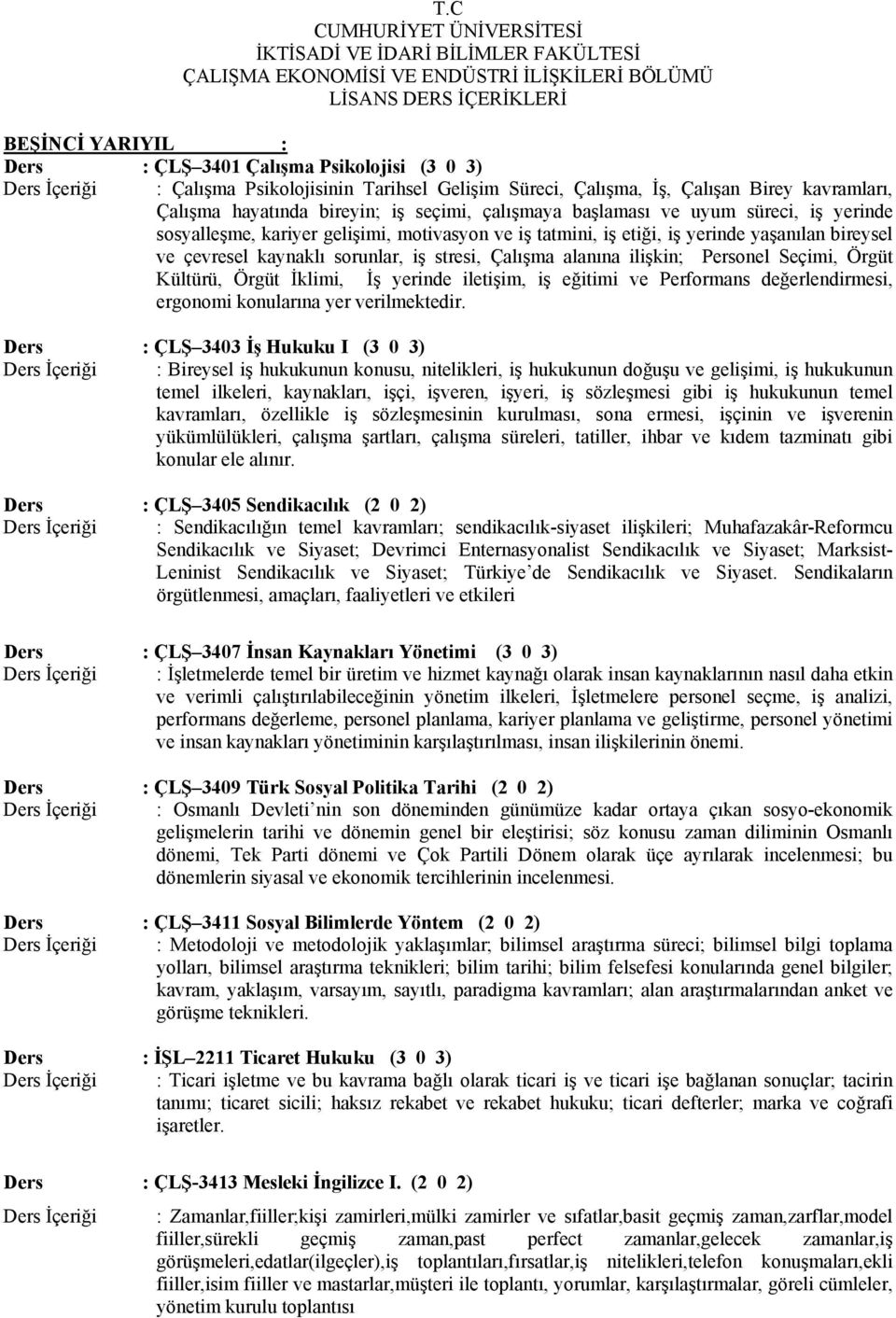 kariyer gelişimi, motivasyon ve iş tatmini, iş etiği, iş yerinde yaşanılan bireysel ve çevresel kaynaklı sorunlar, iş stresi, Çalışma alanına ilişkin; Personel Seçimi, Örgüt Kültürü, Örgüt İklimi, İş