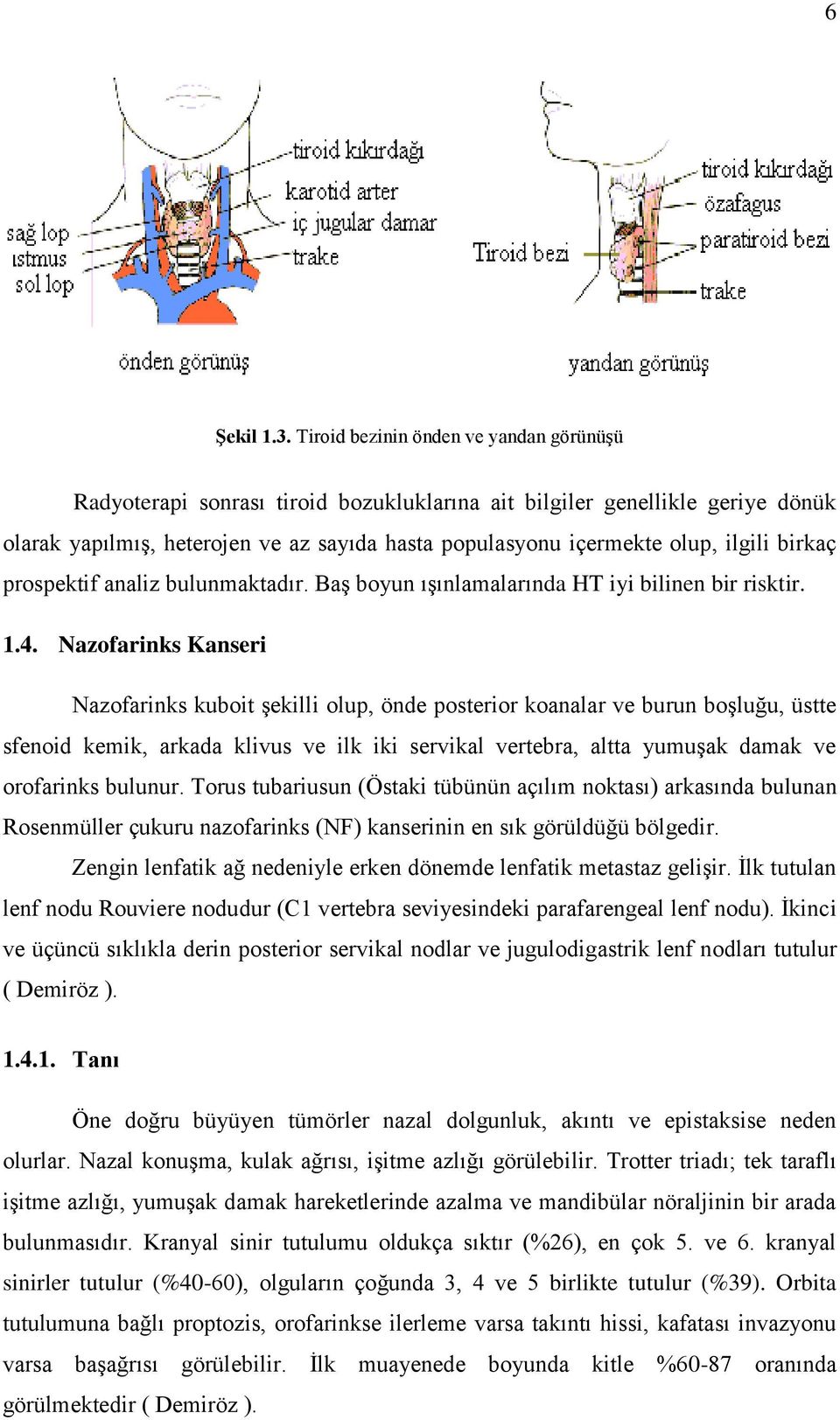 birkaç prospektif analiz bulunmaktadır. Baş boyun ışınlamalarında HT iyi bilinen bir risktir. 1.4.