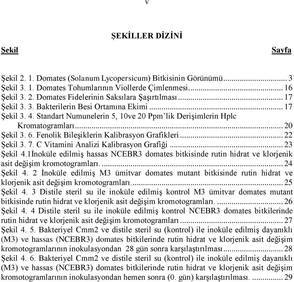 Fenolik Bileşiklerin Kalibrasyon Grafikleri... 22 Şekil 3. 7. C Vitamini Analizi Kalibrasyon Grafiği... 23 Şekil 4.