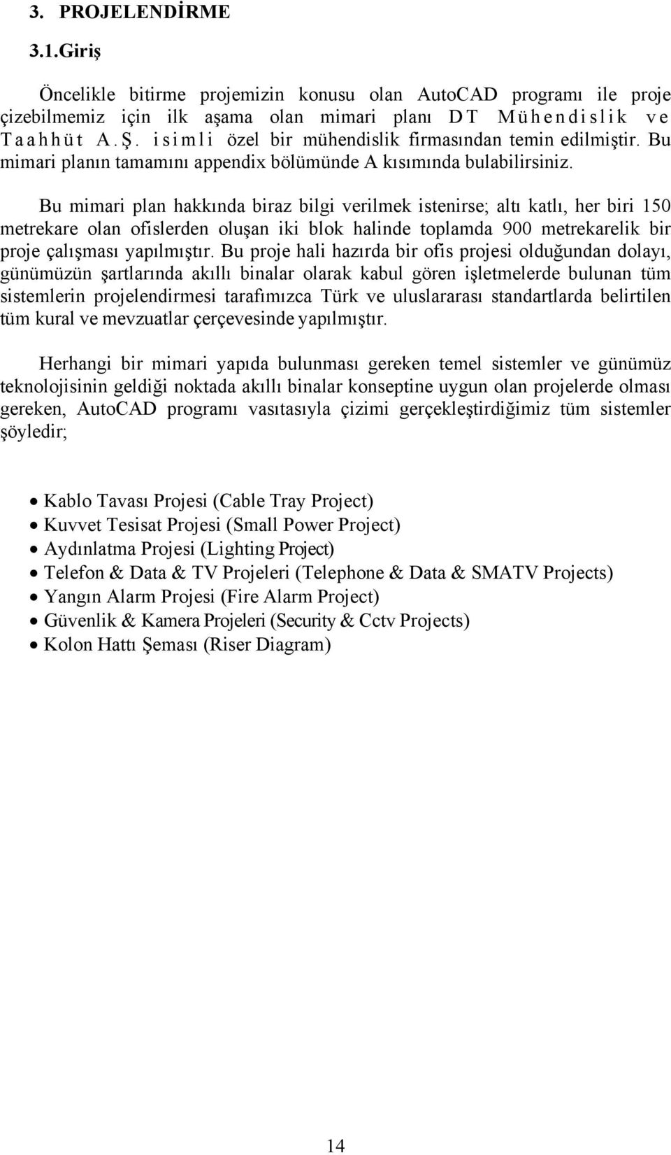 Bu mimari plan hakkında biraz bilgi verilmek istenirse; altı katlı, her biri 150 metrekare olan ofislerden oluşan iki blok halinde toplamda 900 metrekarelik bir proje çalışması yapılmıştır.