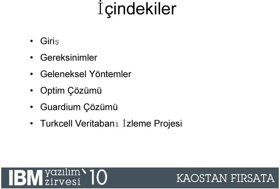 Yöntemler Optim Çözümü