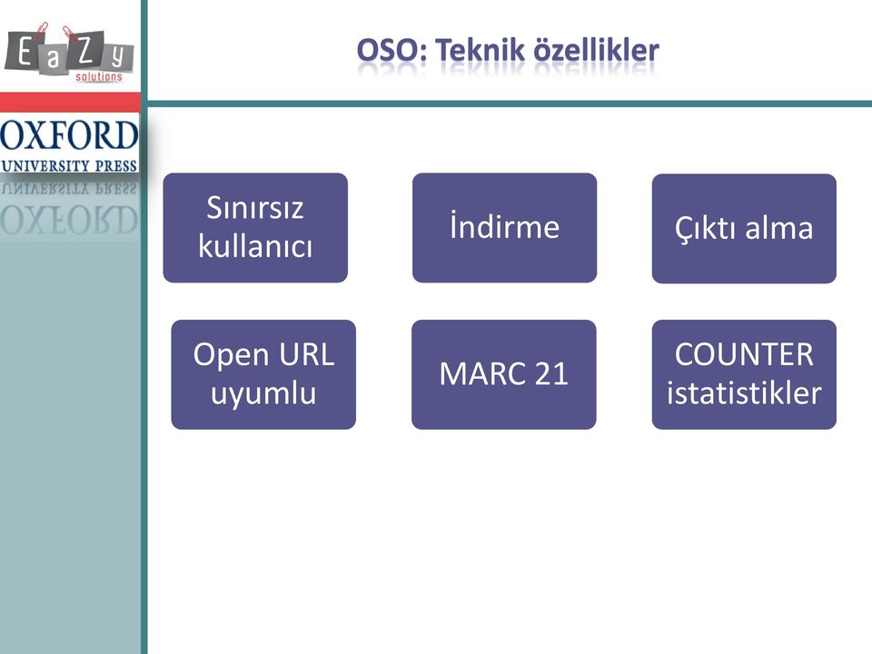 Çıktı alma Open URL uyumlu