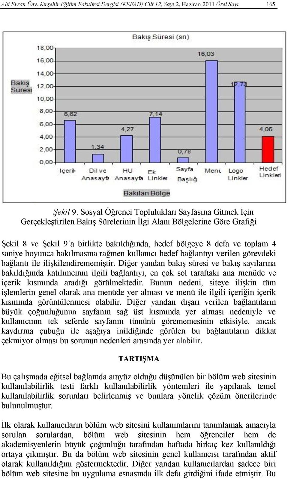 saniye boyunca bakılmasına rağmen kullanıcı hedef bağlantıyı verilen görevdeki bağlantı ile ilişkilendirememiştir.