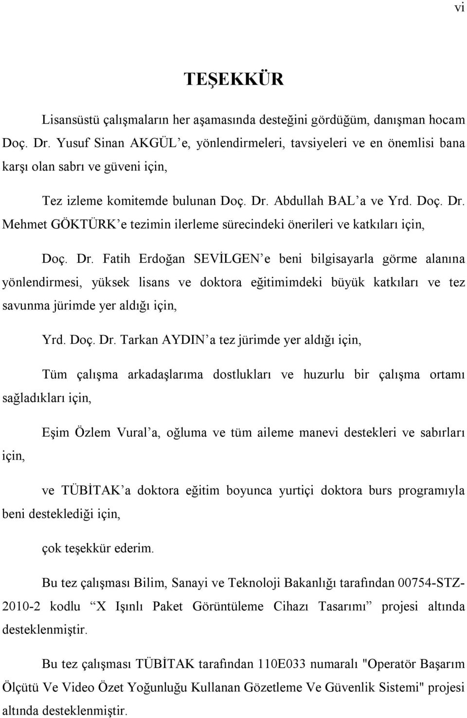 Abdullah BAL a ve Yrd. Doç. Dr.